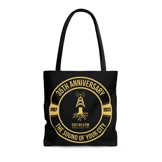 AOP Tote Bag 35th anniversary logo