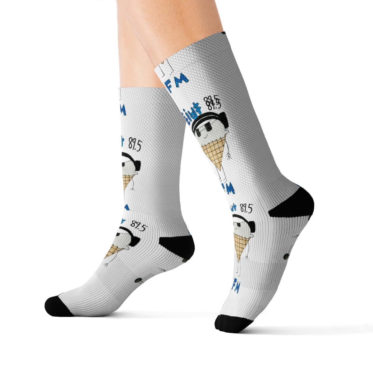 Sublimation Socks cone logo socks