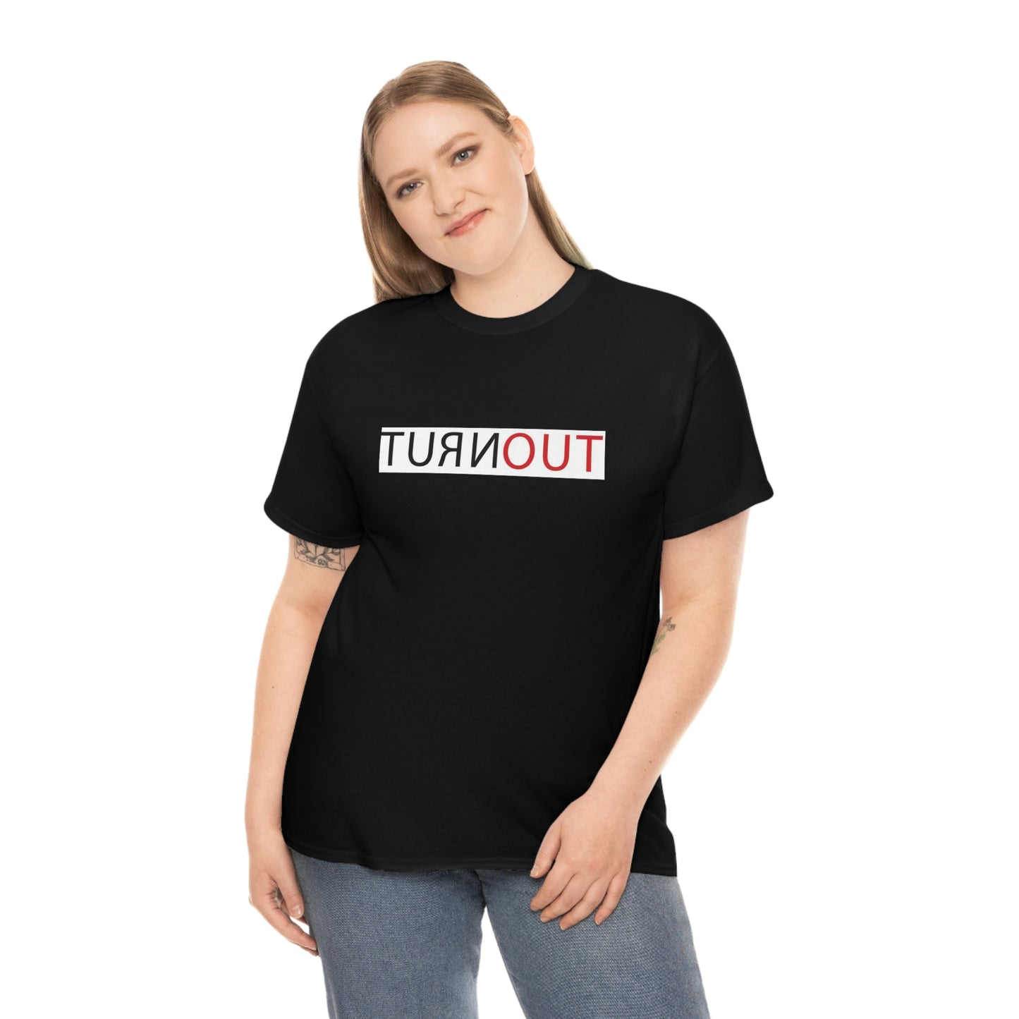 Turn Out Unisex Heavy Cotton Tee