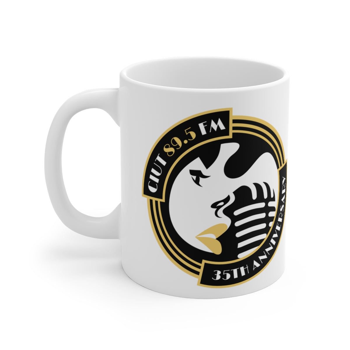 Ceramic Mugs (11oz\15oz\20oz) 35th anniversary logo